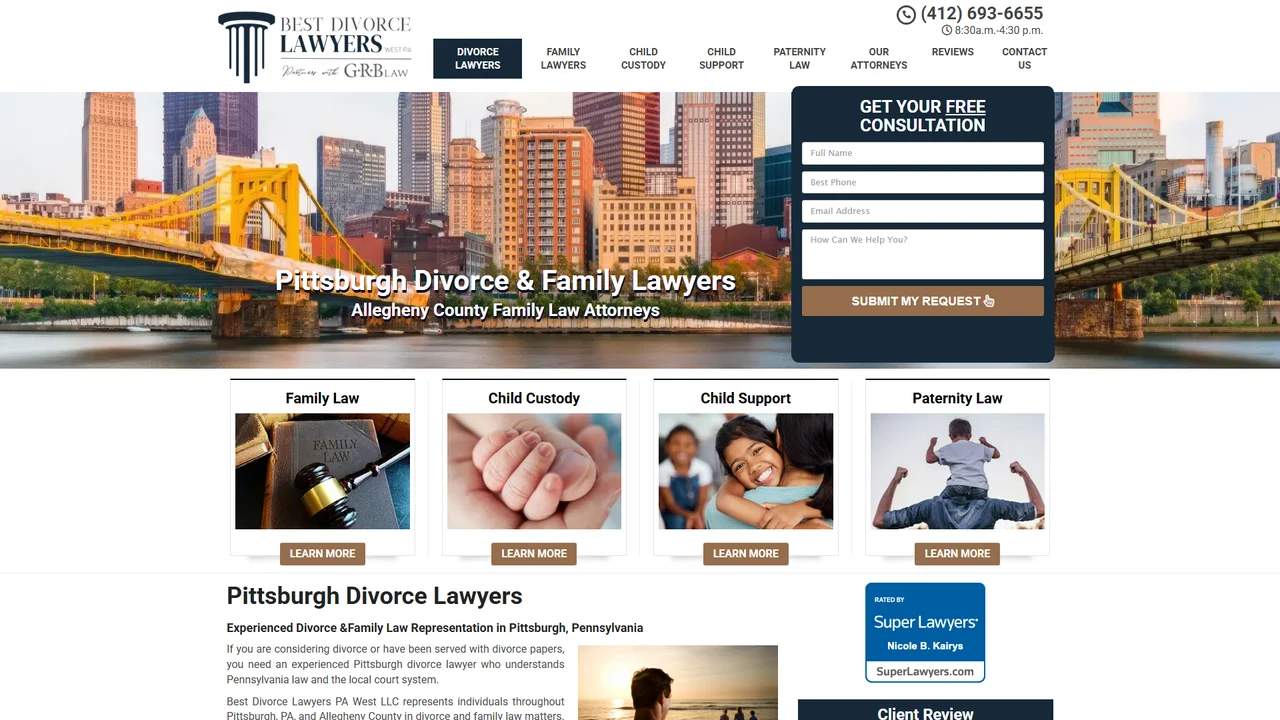 GRB Law (Family Law Practice) - Pittsburgh, PA office in Pittsburgh, Pennsylvania