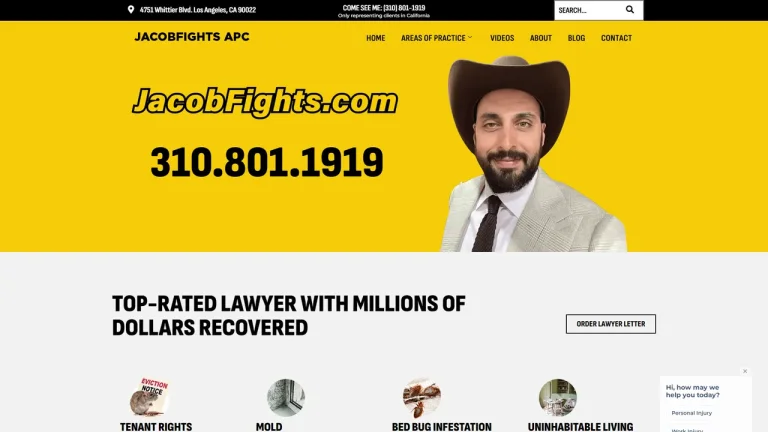 JacobFights.com - Los Angeles, CA - Attorney in Los Angeles