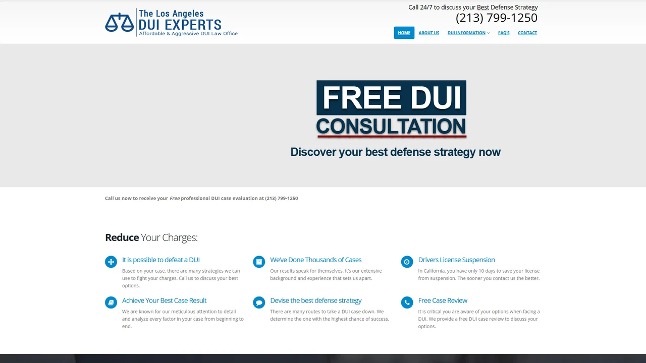 The Los Angeles DUI Experts - Los Angeles, CA office in Los Angeles, California