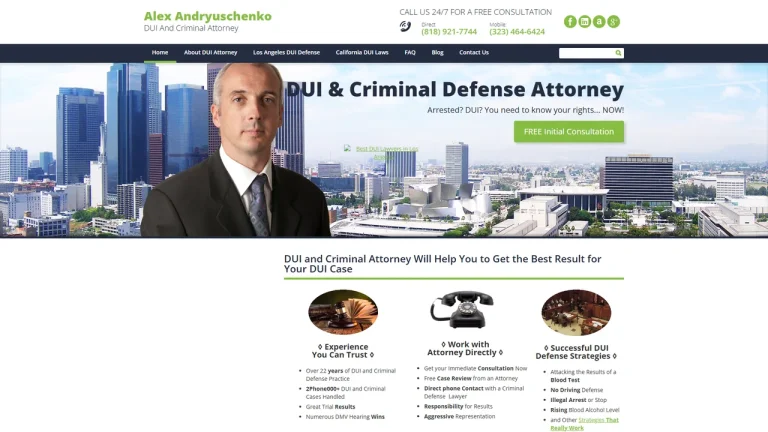 Attorney Alex Andryuschenko - Los Angeles, CA - Attorney in Los Angeles