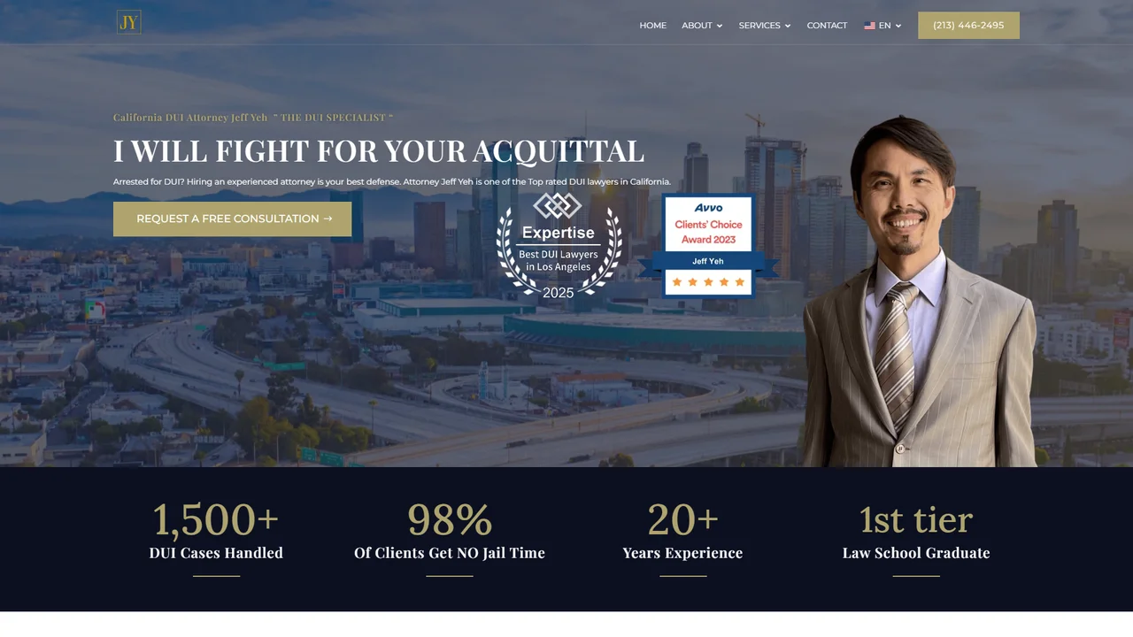 The DUI Specialist Jeff Yeh - Los Angeles, CA office in Los Angeles, California