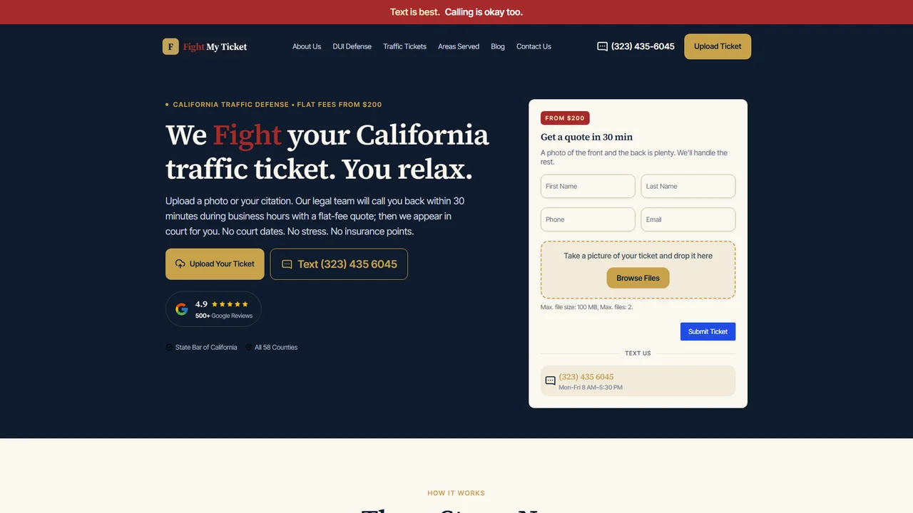 Fight My Ticket - Los Angeles, CA office in Los Angeles, California