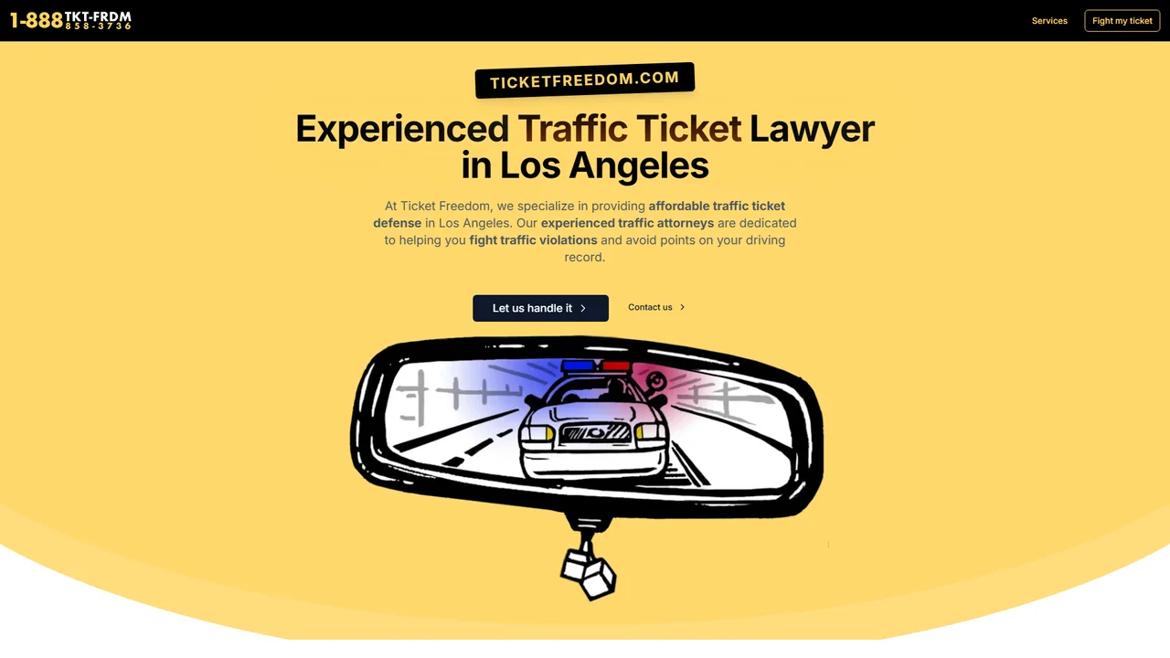 Ticket Freedom - Los Angeles, CA office in Los Angeles, California