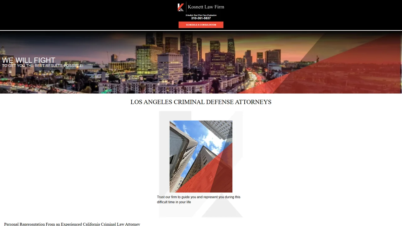 Kosnett Law Firm - Los Angeles, CA office in Los Angeles, California