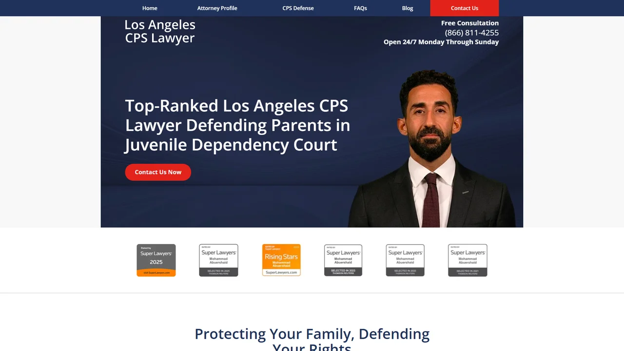 Juvenile Dependency Lawyers and CPS Defense Lawyers - ALL Trial Lawyers - Los Angeles, CA office in Los Angeles, California