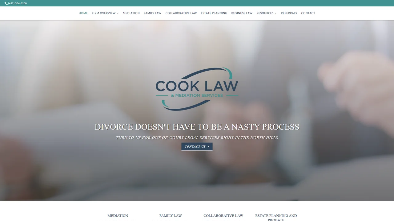 Cook Law & Mediation Services - Pittsburgh, PA office in Pittsburgh, Pennsylvania