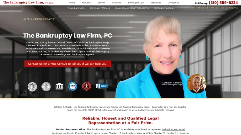 The Bankruptcy Law Firm, PC - Los Angeles, CA - Attorney in Los Angeles