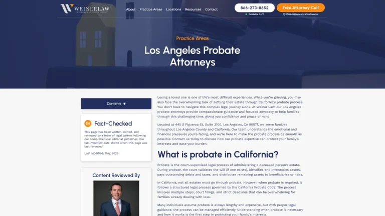 Los Angeles Probate Attorneys - Los Angeles, CA - Attorney in Los Angeles