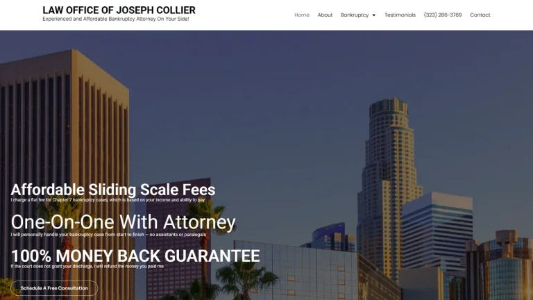 Law Office of Joseph Collier - Los Angeles, CA - Attorney in Los Angeles