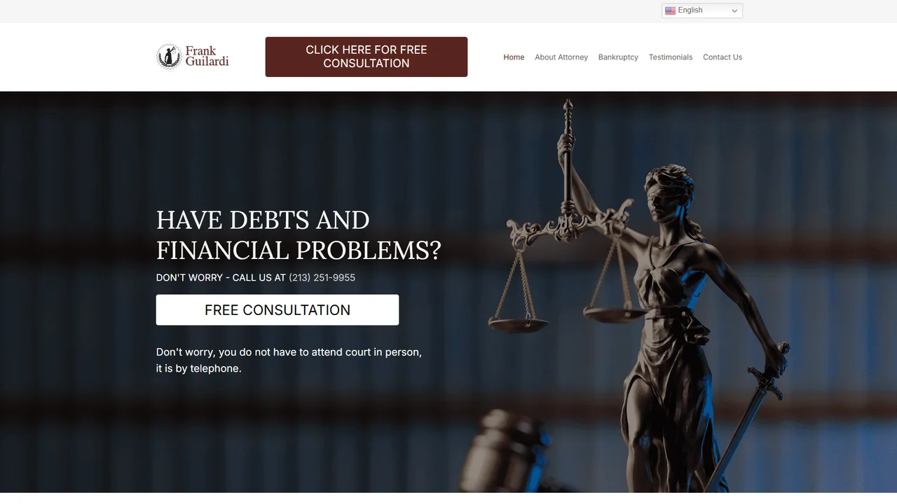 The Law Office of Attorney Frank Guilardi - Los Angeles, CA office in Los Angeles, California
