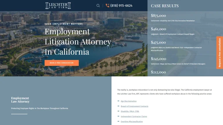 Leichter Law Firm, APC - Los Angeles, CA - Attorney in Los Angeles
