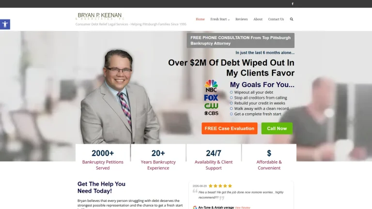 Bryan P. Keenan & Associates, PC - Pittsburgh, PA - Attorney in Pittsburgh