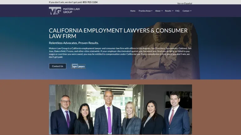 Matern Law Group, PC - Los Angeles, CA - Attorney in Los Angeles