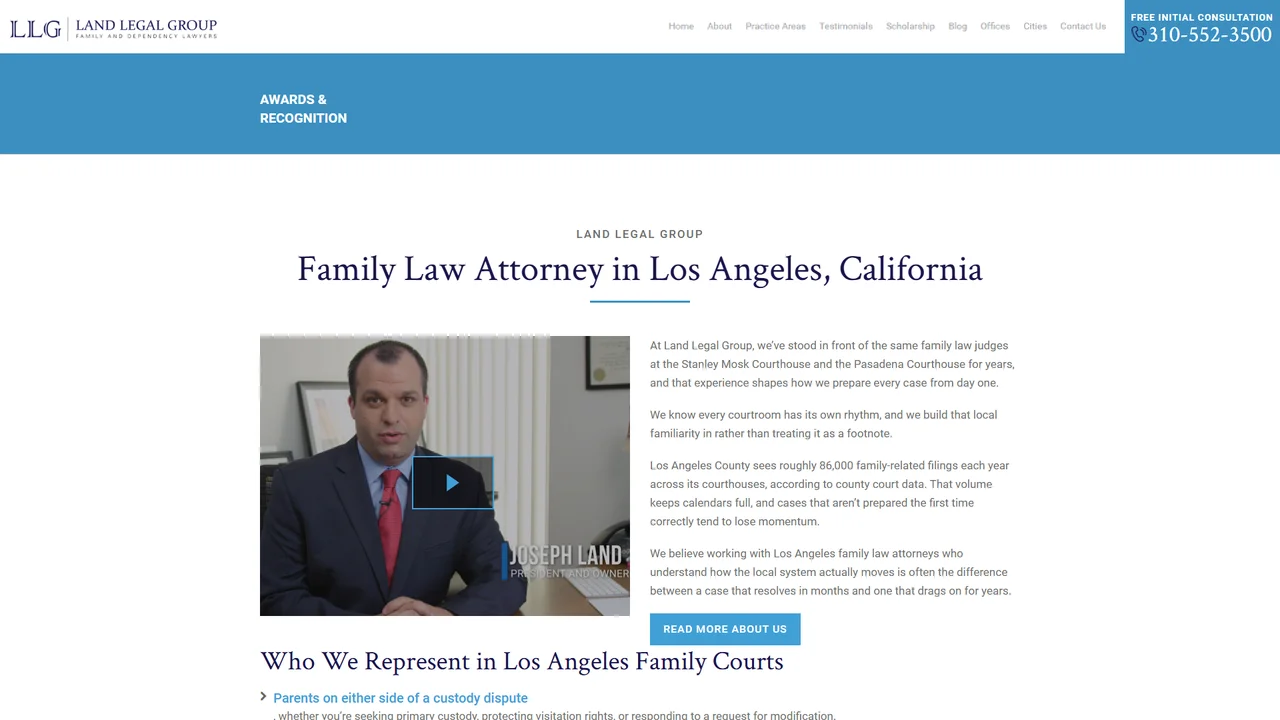 Land Legal Group: Family & Divorce Lawyers Los Angeles - Los Angeles, CA office in Los Angeles, California