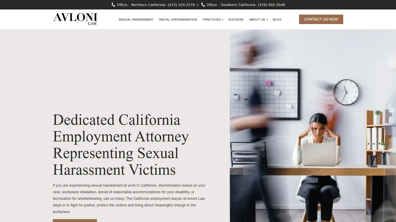 Avloni Law - Sexual Harassment & Discrimination Lawyer - Los Angeles, CA office in Los Angeles, California