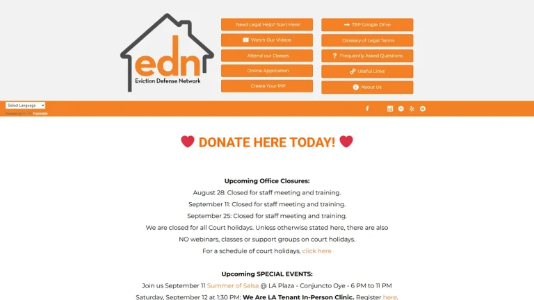 Eviction Defense Network - Los Angeles, CA - Attorney in Los Angeles