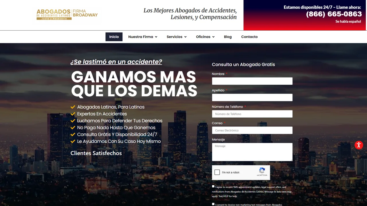 Abogados de Accidentes Latinos Firma Broadway - Los Angeles, CA office in Los Angeles, California