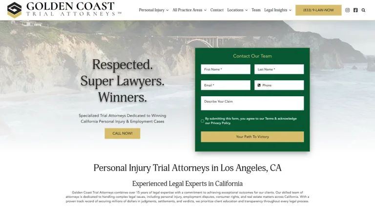 Golden Coast Trial Attorneys, P.C. - Los Angeles, CA - Attorney in Los Angeles