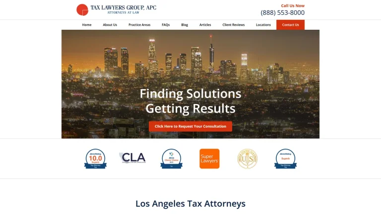Tax Lawyers Group, Law Corporation - Los Angeles, CA - Attorney in Los Angeles