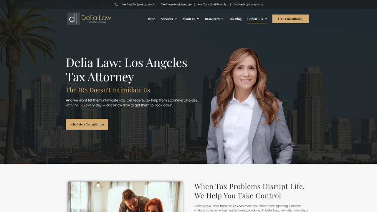 Delia Law P.C. - Los Angeles, CA office in Los Angeles, California