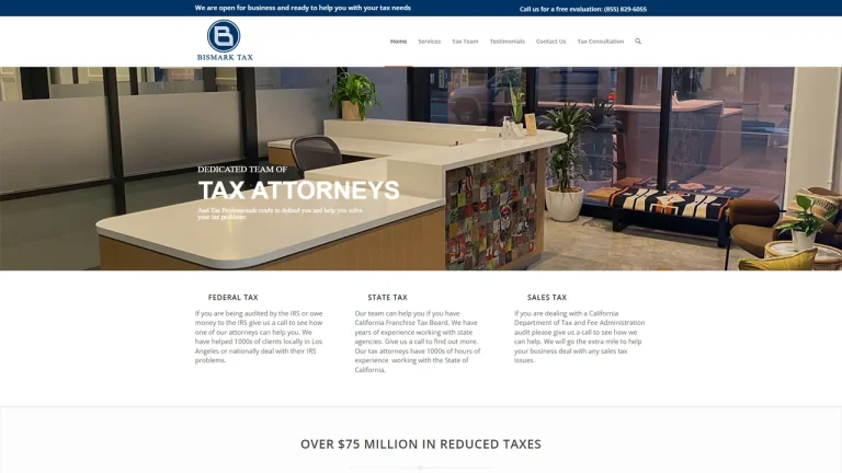 Bismark Tax, Inc. - Los Angeles, CA - Attorney in Los Angeles