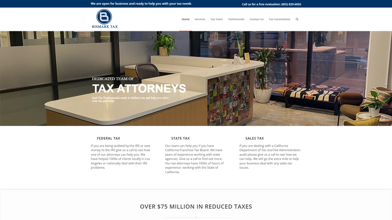 Bismark Tax, Inc. - Los Angeles, CA office in Los Angeles, California
