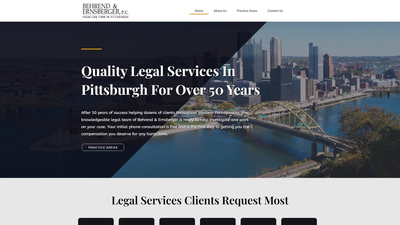 Behrend & Ernsberger, P.C. - Pittsburgh, PA office in Pittsburgh, Pennsylvania