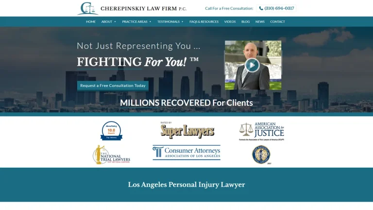 Cherepinskiy Law Firm, PC - Los Angeles, CA - Attorney in Los Angeles