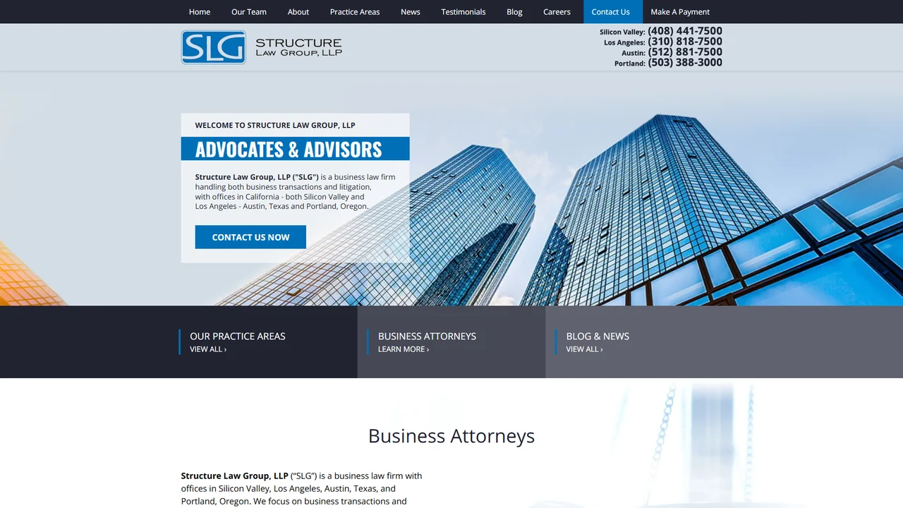 Structure Law Group, LLP - Los Angeles, CA office in Los Angeles, California