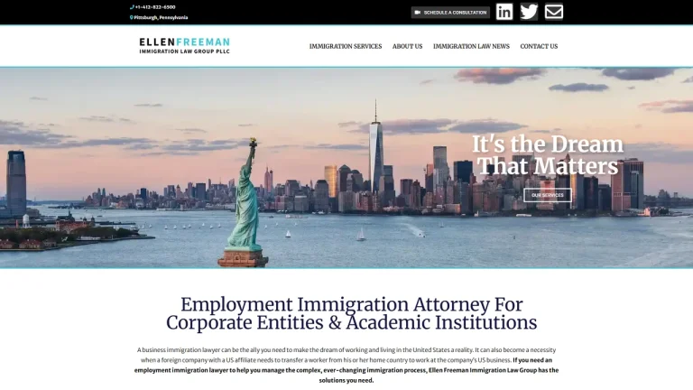 Ellen Freeman Immigration Law Group PLLC - Pittsburgh, PA - Attorney in Pittsburgh