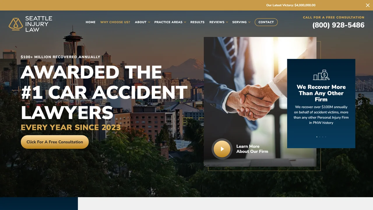 Seattle Injury Law - Seattle, WA office in Seattle, Washington