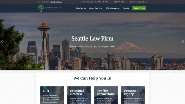 Community Law Firm, PLLC - Seattle, WA - Attorney in Seattle