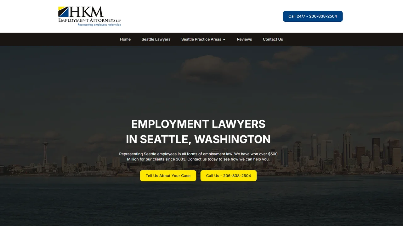 HKM Employment Attorneys LLP - Seattle, WA office in Seattle, Washington