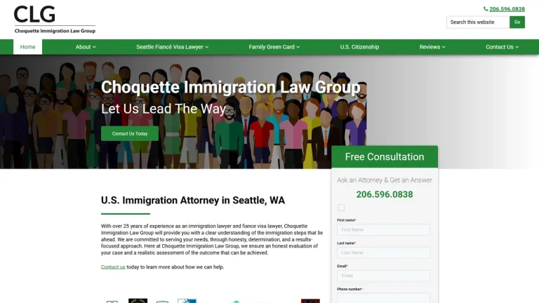 Choquette Immigration Law Group - Seattle, WA - Attorney in Seattle