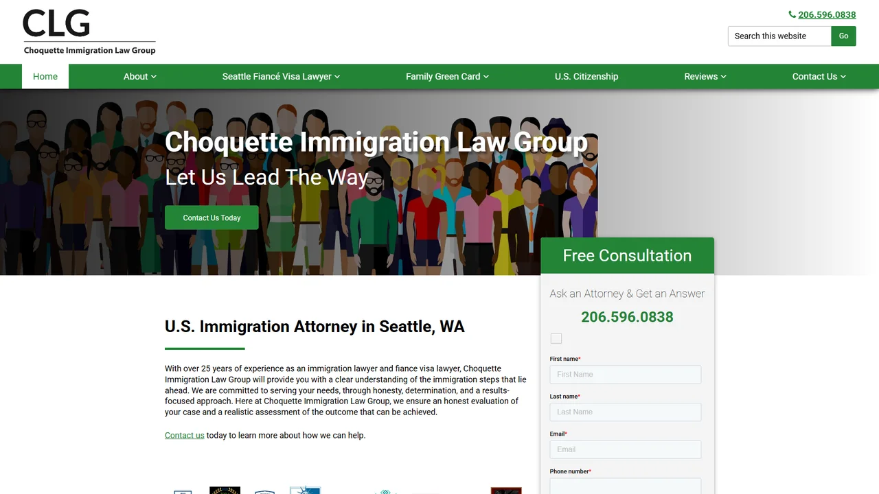 Choquette Immigration Law Group - Seattle, WA office in Seattle, Washington