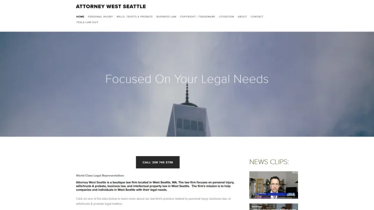 Attorney West Seattle, P.S. - Seattle, WA - Attorney in Seattle