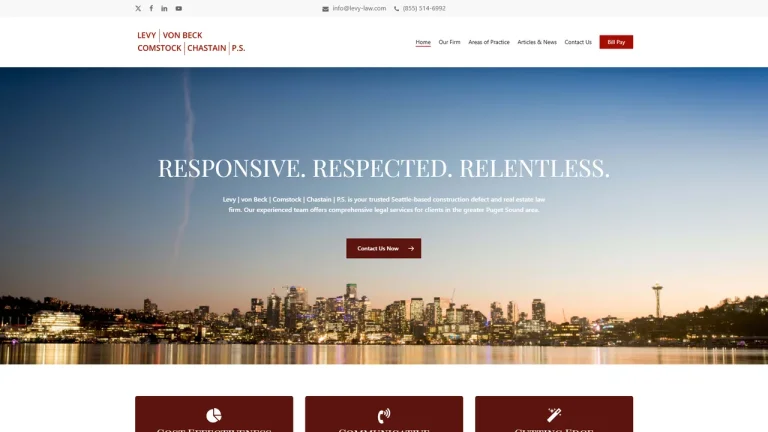 Levy | von Beck | Comstock | Chastain | P.S. - Seattle, WA - Attorney in Seattle