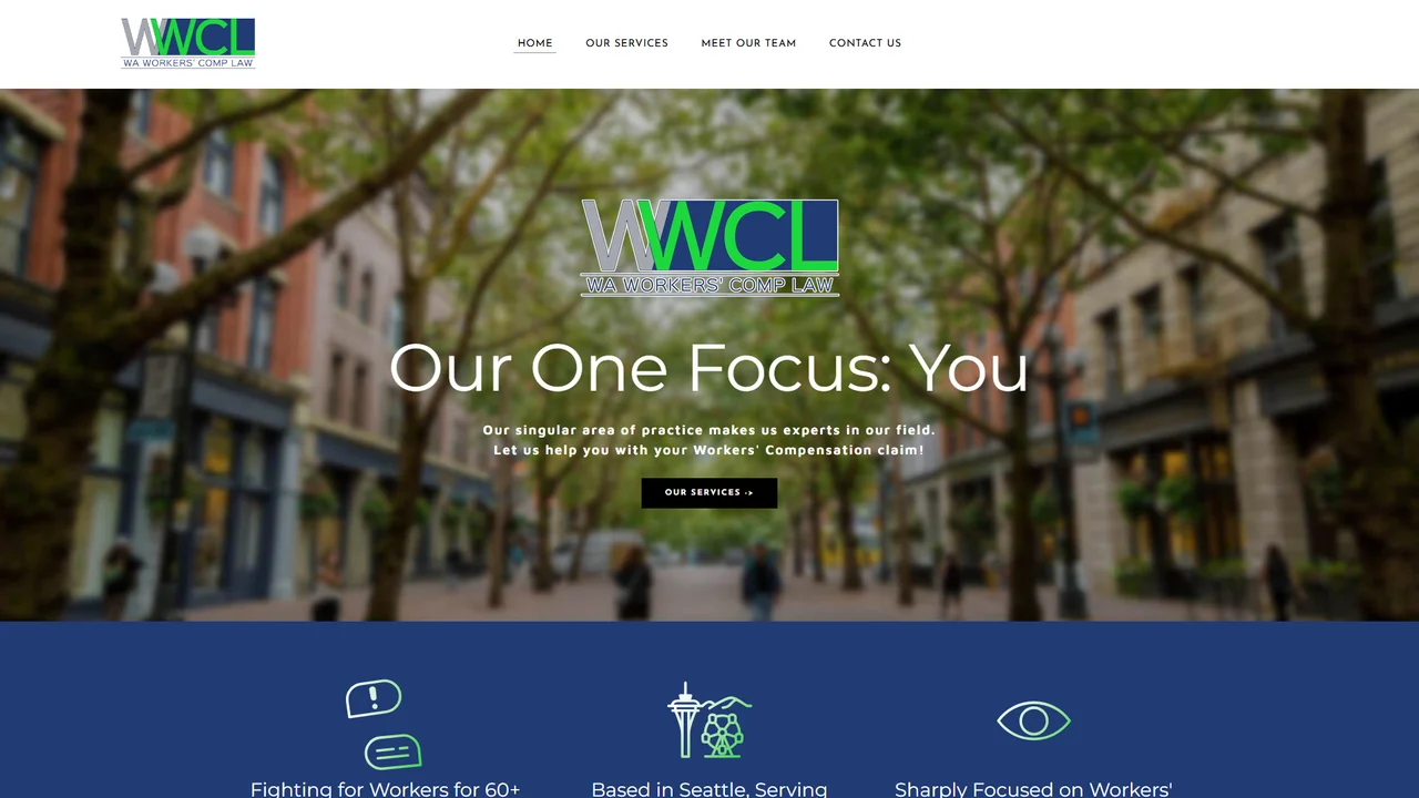 WA Workers' Comp Law PLLC - Seattle, WA office in Seattle, Washington