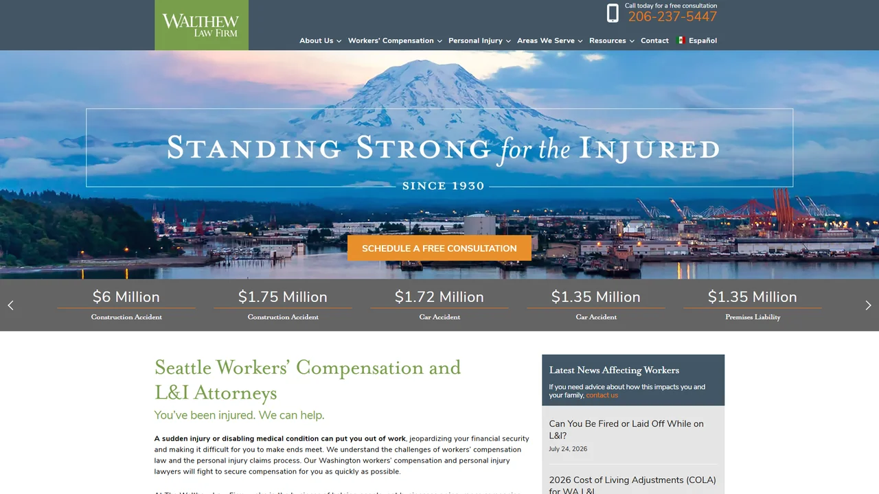 Walthew Law Firm - Seattle, WA office in Seattle, Washington
