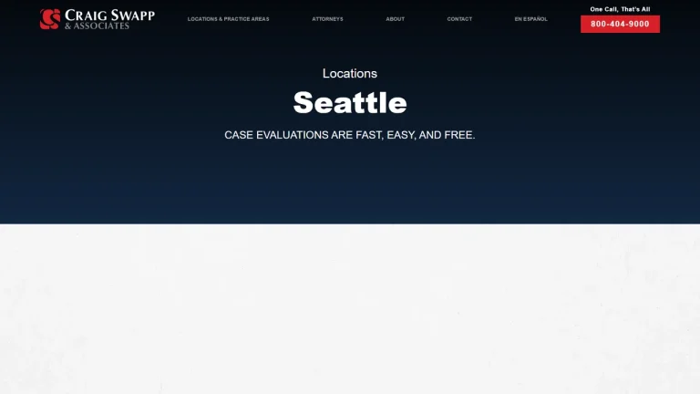Craig Swapp & Associates - Seattle, WA - Attorney in Seattle
