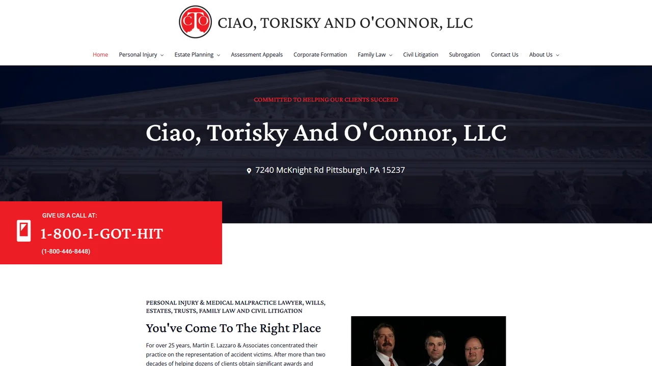 Ciao, Torisky and O'Connor, LLC - Pittsburgh, PA office in Pittsburgh, Pennsylvania