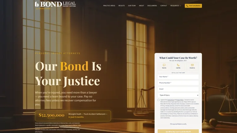 Bond Legal Injury Lawyers - Seattle, WA - Attorney in Seattle