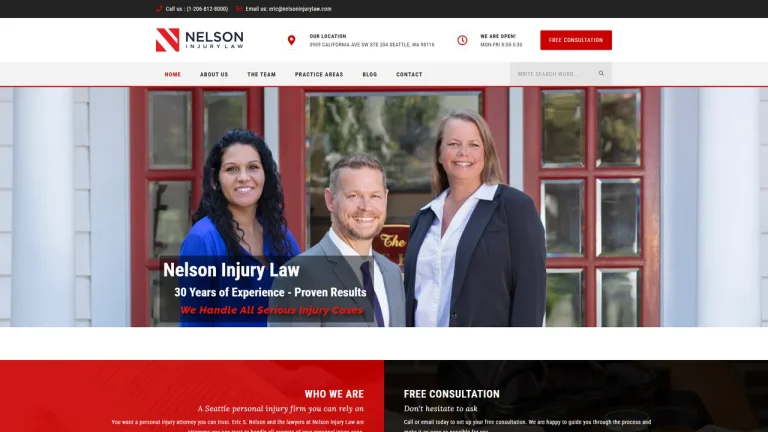 Nelson Injury Law, PLLC - Seattle, WA - Attorney in Seattle