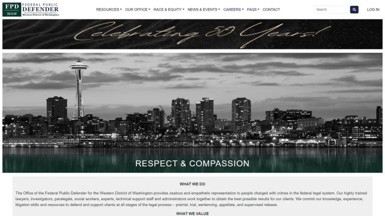 Federal Public Defender - Seattle, WA - Attorney in Seattle