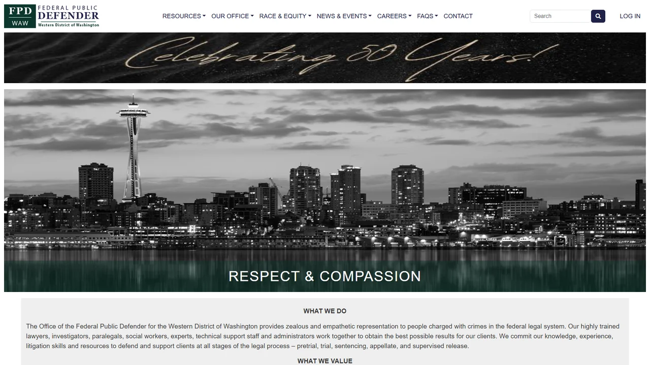 Federal Public Defender - Seattle, WA office in Seattle, Washington