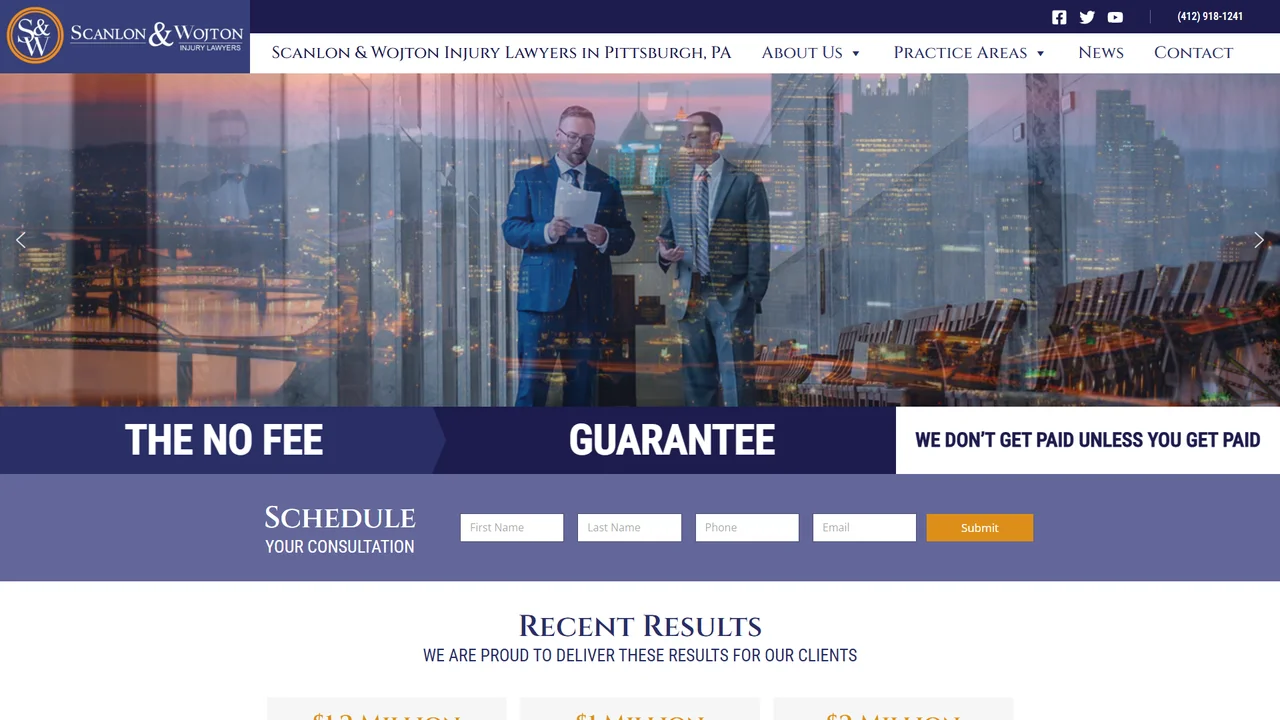 Scanlon & Wojton, Attorneys at Law - Pittsburgh, PA office in Pittsburgh, Pennsylvania