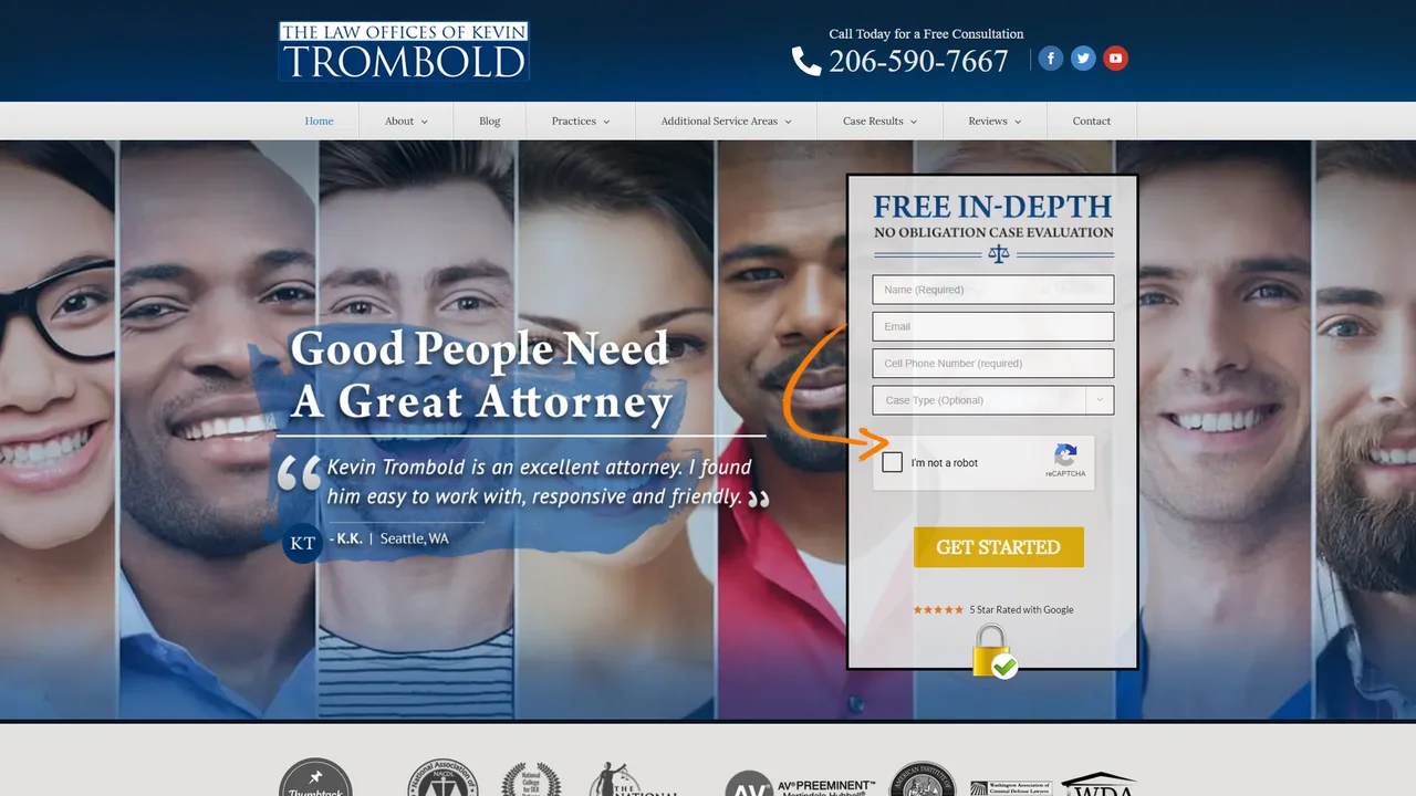 The Law Offices of Kevin Trombold, PLLC - Seattle, WA office in Seattle, Washington