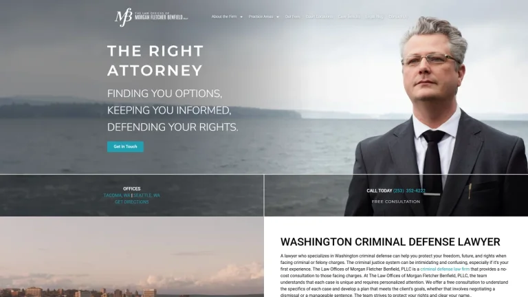 The Offices of Morgan Fletcher Benfield, PLLC - Seattle, WA - Attorney in Seattle