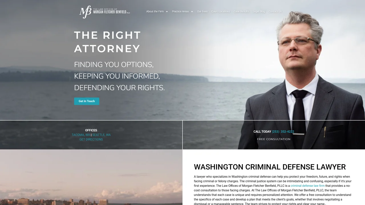 The Offices of Morgan Fletcher Benfield, PLLC - Seattle, WA office in Seattle, Washington