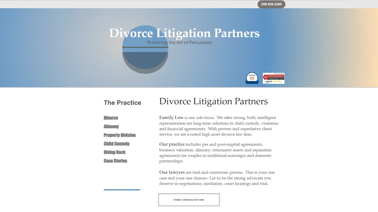 Divorce Litigation Partners - Seattle, WA office in Seattle, Washington